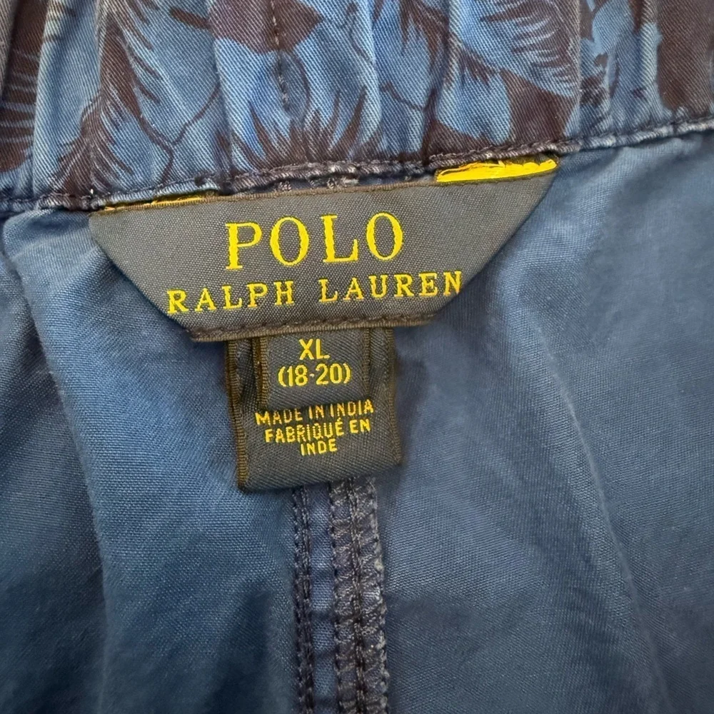Polo Ralph Lauren Boys Blue Floral Swim Shorts